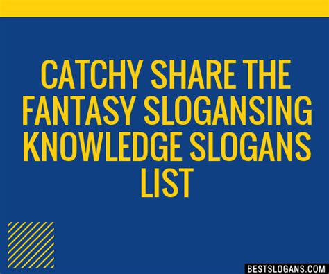 share the fantasy slogan
